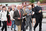 Kirchenchor in der Prozession