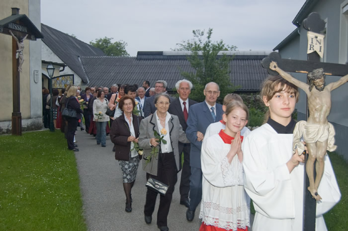 04 - Jubelpaare - Prozession zur Agape -DSC_8895